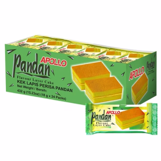 APOLLO CAKE PANDAN 18GX24S