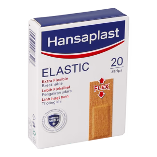 HANSAPLAST Elastic Plaster 20 Strips