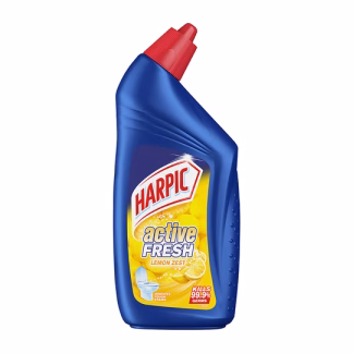HARPIC ACTIVE GEL (500ML) DISINFECTANT TOILET BOWL CLEANER - LEMON
